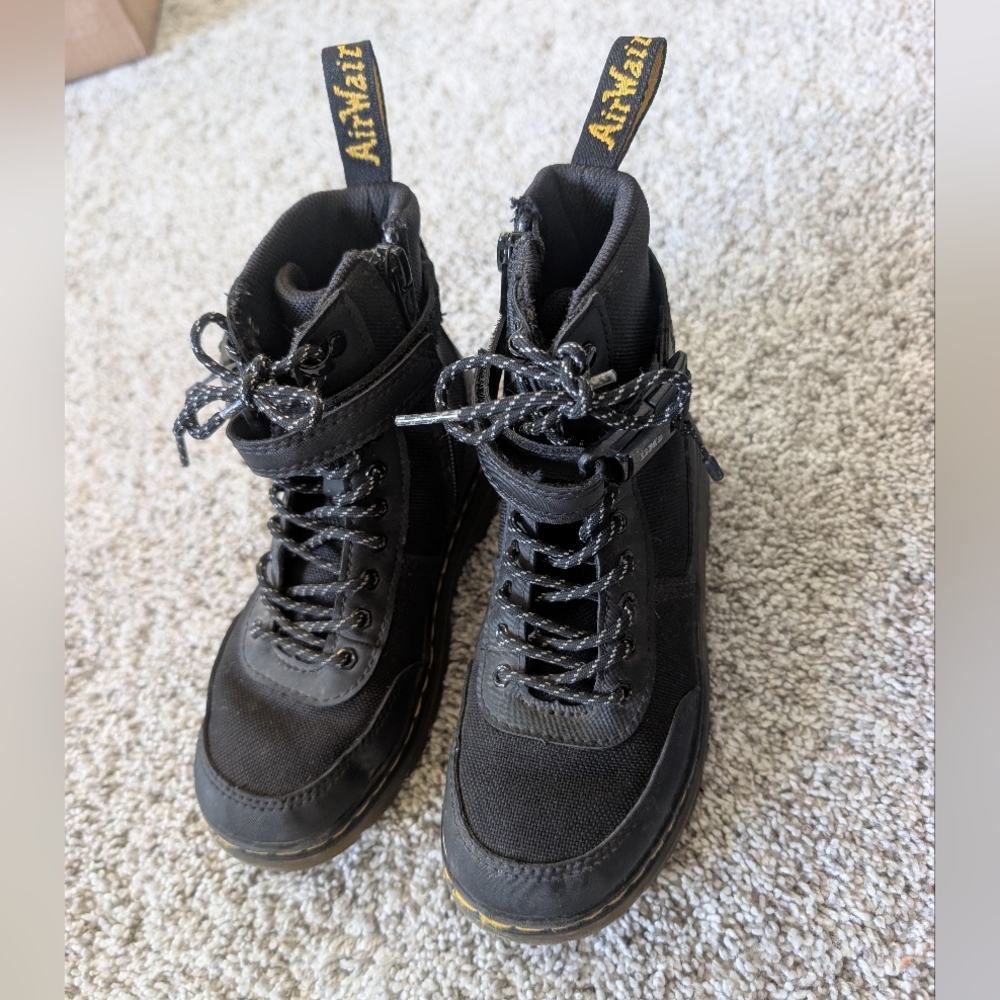 Dr. Martens Black Combs Tech J Footwear